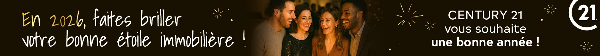 Bonne année 2026 de la part de Century 21